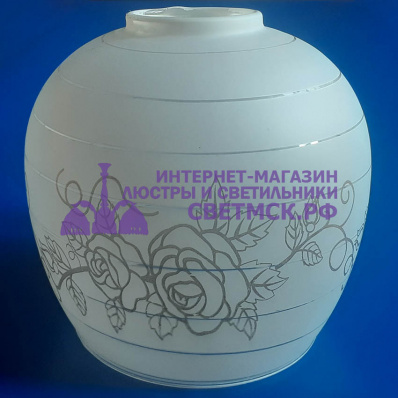 Плафон для люстр. ЛС 1191 Е27 белый