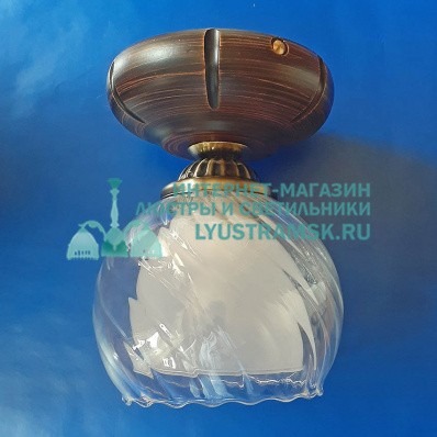Светильник потолочный Reccagni Angelo - Италия ЛС 827 бронза