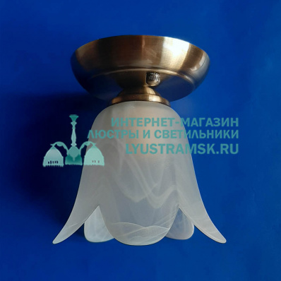 Светильник потолочный ЛС 829 бронза