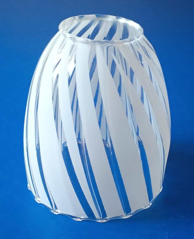 Плафон для люстр. ЛС 1199 Е27 белое-.прозрачное