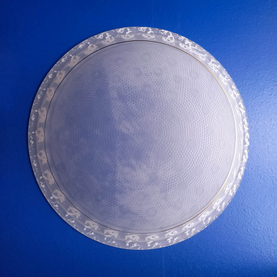 Плафон 50 см. ЛС 1256 D-50 матово-белый