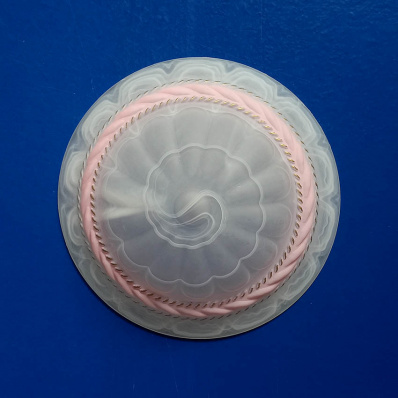 Купить плафон орхидея. ЛС 1243 D-25 мурано розовый.