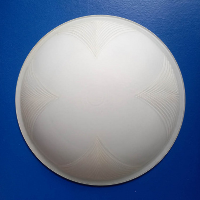 Плафон  50 см. ЛС 1068 D-50 белый с рисунком.