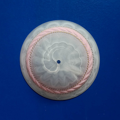 Купить плафон орхидея. ЛС 1243 D-25 мурано розовый.