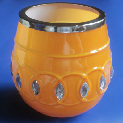 Плафон для люстр. ЛС 1145 оранжевый Е27