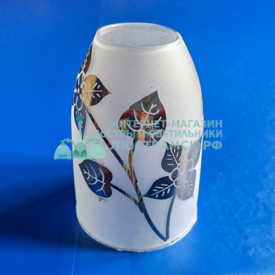 Плафон для люстр ЛС 1045 хром Стекло