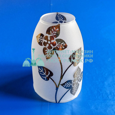 Плафон для люстр ЛС 1021 золото   Стекло