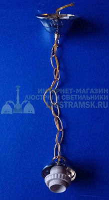 Подвес для люстры хром