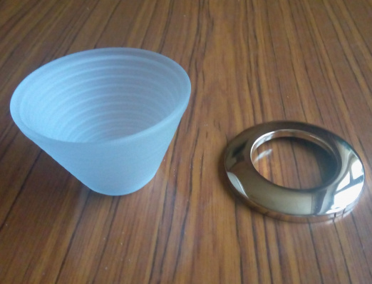 Плафон для люстр "винтаж" ЛС 1055 Е14 матовый.