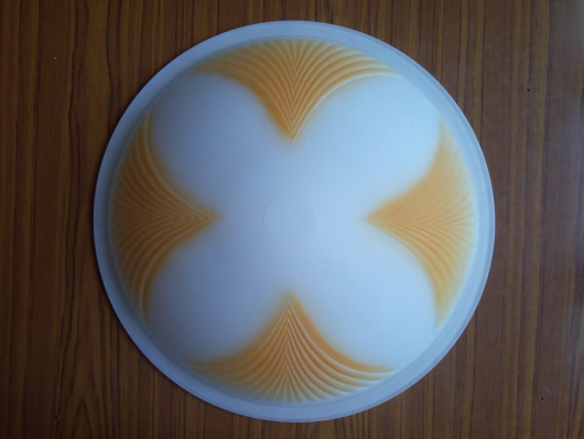 Плафон для светильников  ЛС 1064 D-40 белый, оранжевый.