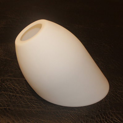 Плафон пластиковый для люстр. ЛС 1073 Е14 белый.