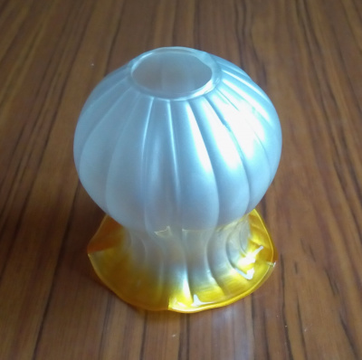 Плафон для люстр. ЛС 1036 Е14 бело - желтый.