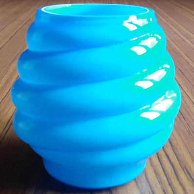 Плафон для люстр. ЛС 1171 синий Е14.